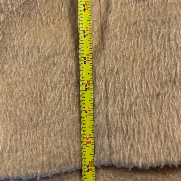 SNIDEL Coat Beige ONESIZE OS Tan Fall Winter Belted Coat Jacket Cozy S M L XL - Picture 5 of 11